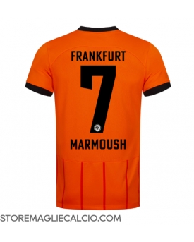 Eintracht Frankfurt Omar Marmoush #7 Maglia Gara Terza Repliche 2024-25 Maniche Corte